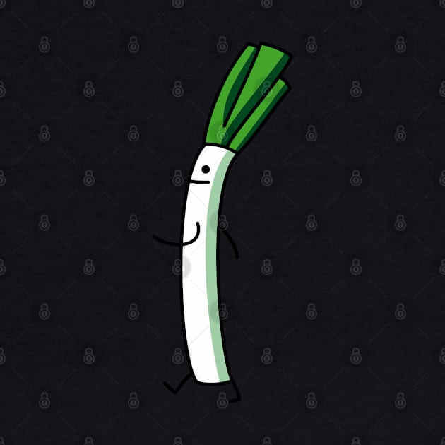 Funny leek by spontania